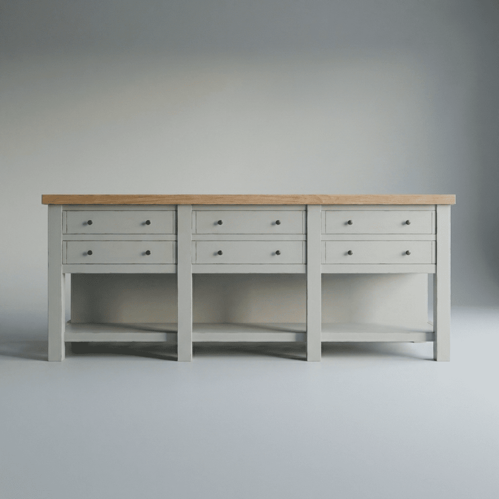 Farmhouse Kitchen Island - Image 11